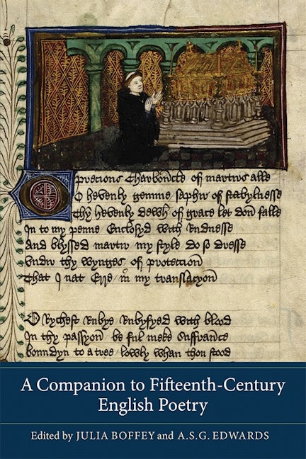 Book cover image for A Companion to Fifteenth-Century English Poetry ISBN: 9781843844303
